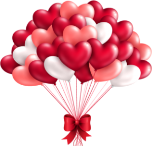 valentine's day balloons